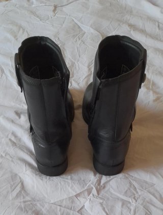 Botas de cuero motorista Talla 45.5 hombres