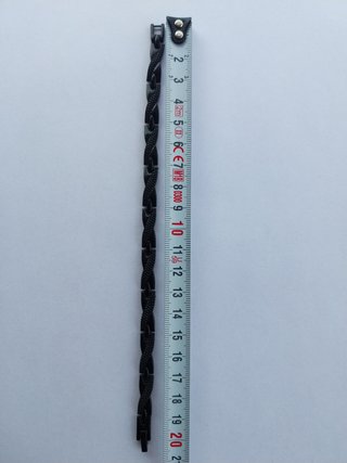 Braccialetto acciaio con punti magnetici colorati