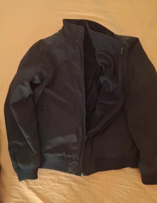 3 Chaquetones Hombre Negro y Azul