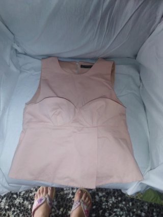 Top mujer rosa