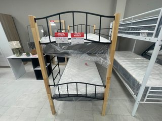 Litera individual madera y metal