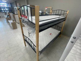Litera individual madera y metal