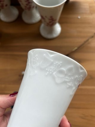 Copas de mazagran porcelana francesa