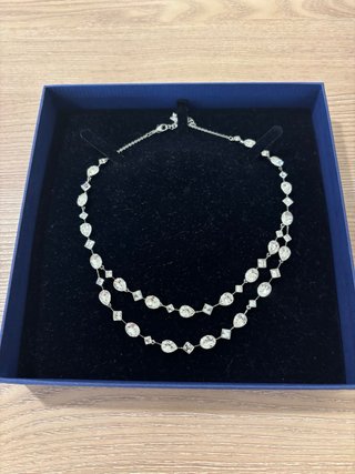 Collar Swarovski Plata