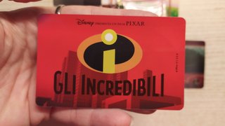 Cards e stickers Gli Incredibili.
