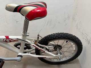 Bicicleta Quer Infantil Roja y Blanca