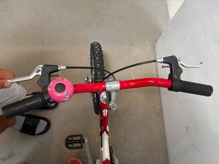 Bicicleta Quer Infantil Roja y Blanca