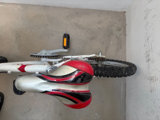 Bicicleta Quer Infantil Roja y Blanca