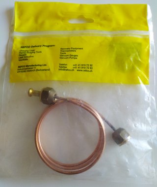 Tubo Capilar REFCO TCK-1000-V con 2 Tuercas