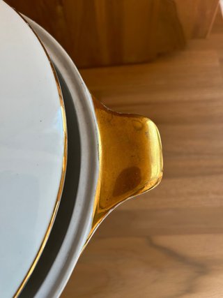 Sopera porcelana española