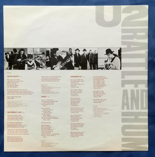 U2 Rattle And Hum 2xLP Gatefold 1988