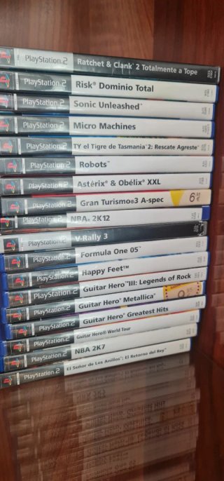 Lote de juegos para Play Station 2