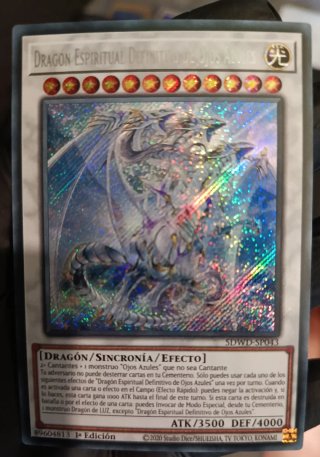 Dragón Espiritual Definitivo de Ojos Azules SDWD-S