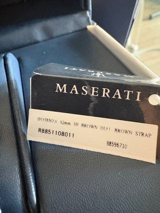 Reloj Maserati Potenza R8851108011 Marrón/Dorado