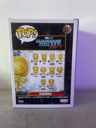 Funko Pop! Gamora 382 Marvel Studios Dorado
