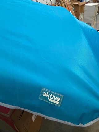 AKTIVE Sombrilla playa 180 cm, Plegado compacto,