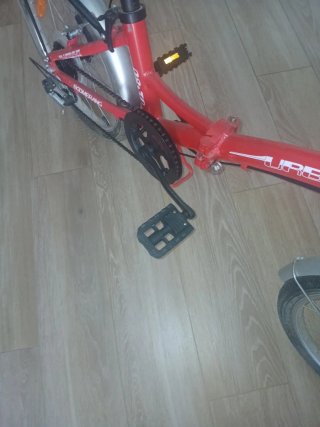 Bici Plegable Urbana 20 Boomerang Roja