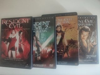 Pack 4 Películas Resident Evil DVD
