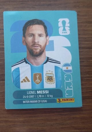 Cromo Messi 2026 Panini FIFA