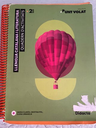 Llengua catalana i literatura, 2 ESO. Quadern d...