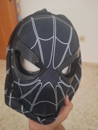 Máscara Spider-Man Negra