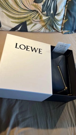 Loewe Puzzle Small Negro Piel Ternera