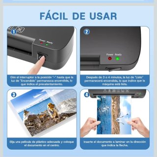 Plastificadora A4 4 en 1