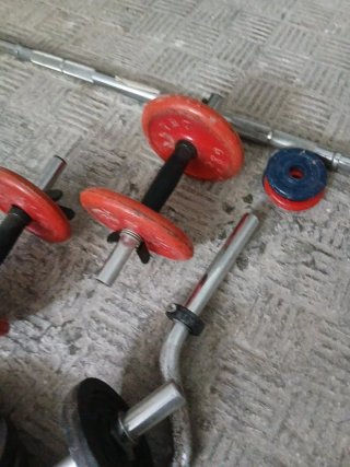 Pesas y Barras Gimnasio