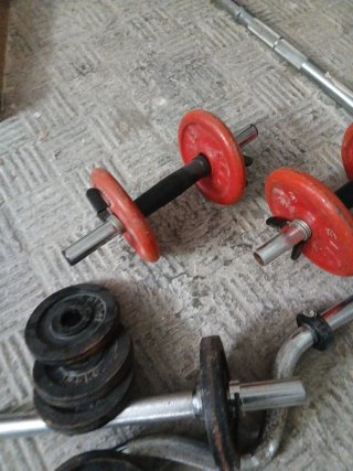 Pesas y Barras Gimnasio