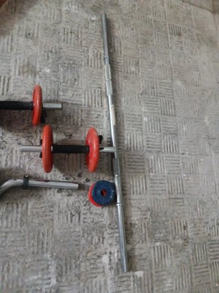 Pesas y Barras Gimnasio