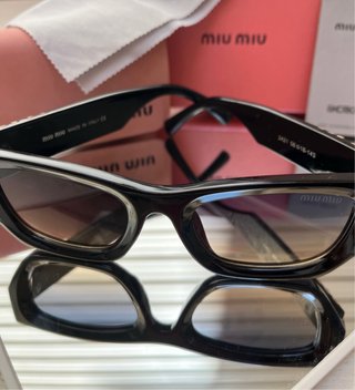 Occhiali da sole Miu Miu neri