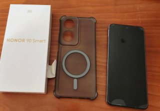 Honor 90 Smart 5g con funda protectora