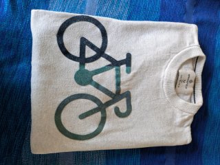 Jersey Springfield gris con bici talla M