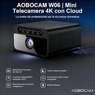 Mini Telecamera HD Wireless AOBOCAM