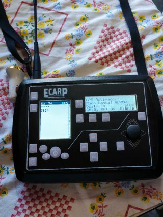 Barco  de pesca electro  carp sunny