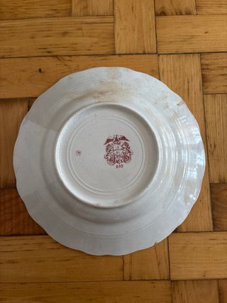 Plato hondo La Cartuja