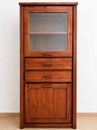 Vitrina Banak Importa Madera y Cristal
