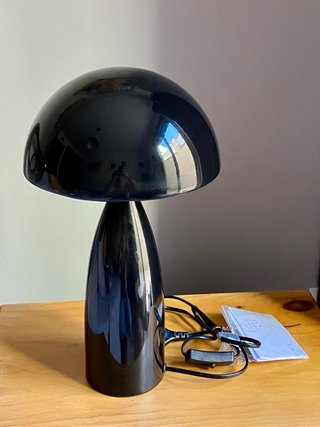 Lámpara de mesa Seta Negra