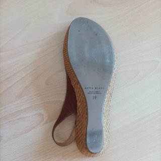 Sandalias Aura Blanc piel marrón