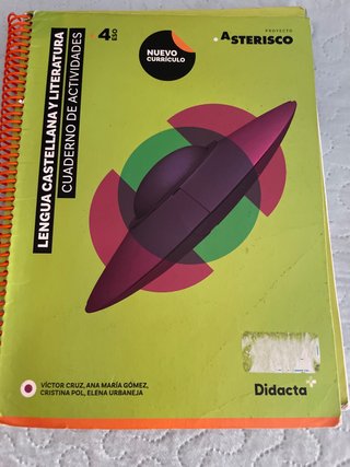 Lengua castellana y literatura, 4 ESO, Proyecto...