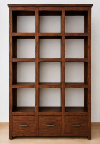 Librería Banak Importa Madera Marrón