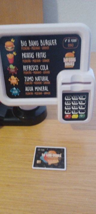Hamburguesería de juguete