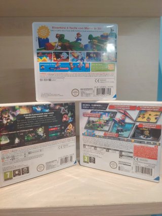 3 Giochi  3DS: Mario kart-Luigi2-Mario3d
