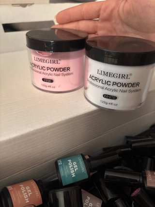 Polvo Acrílico de uñas