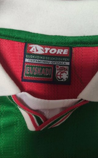 Camiseta Euskadi Fútbol 1998 Astore