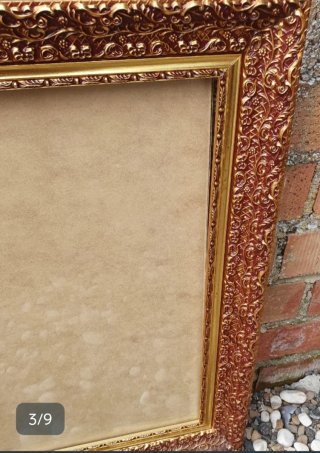 Marcos dorados decorativos (2 unidades)