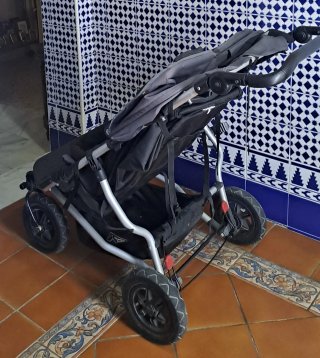 Carrito Gemelar Mountain Buggy Doble