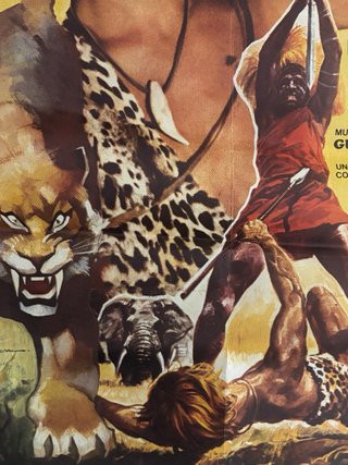 Cartel Película Orzowei El Hijo De La Selva 1977