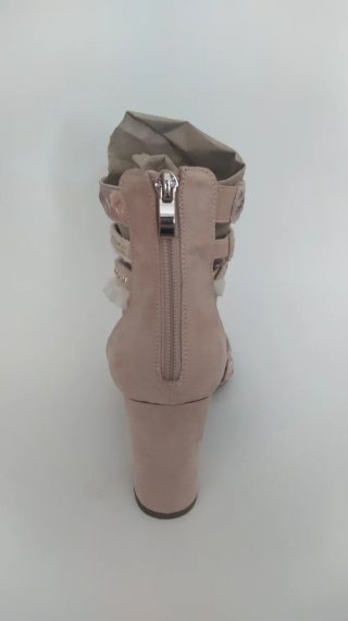 Sandalias Talla 38 Beige y Rosa