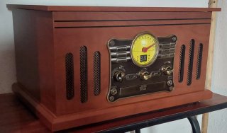 Reproductor musical madera